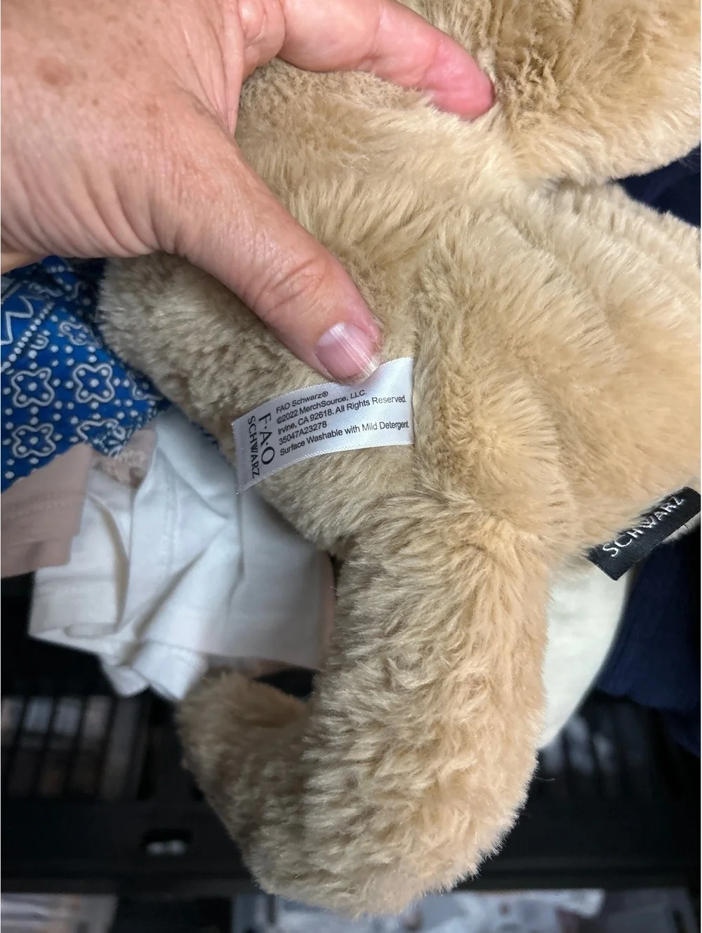 FAO Schwarz Plush Pug Dog Stuffed Animal